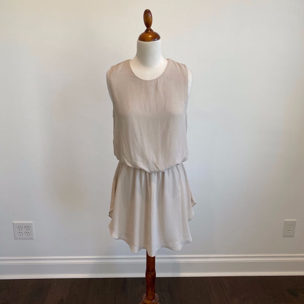 kris flounce mini dress